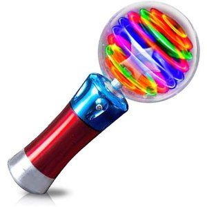 Light Up Magic Ball Toy Wand for Kids - Flashing LED Wand for Boys and Girls